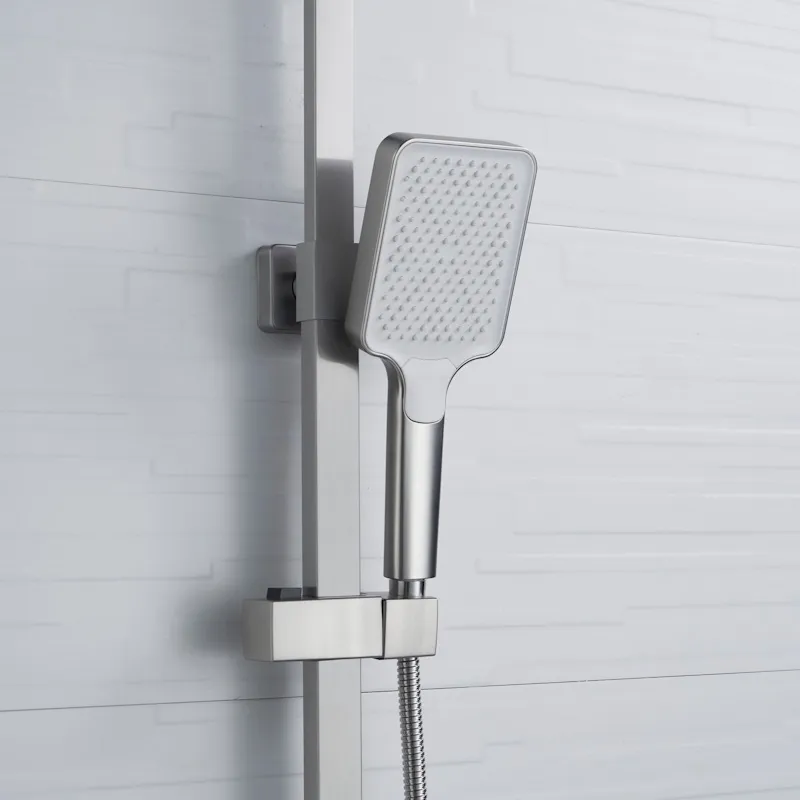 Душевая система Shevanik S7036L, сатин