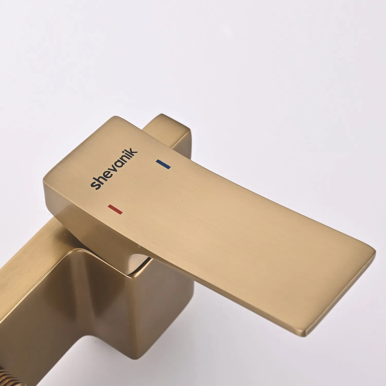 Гигиенический душ со смесителем Shevanik S6105G-1, золотой сатин