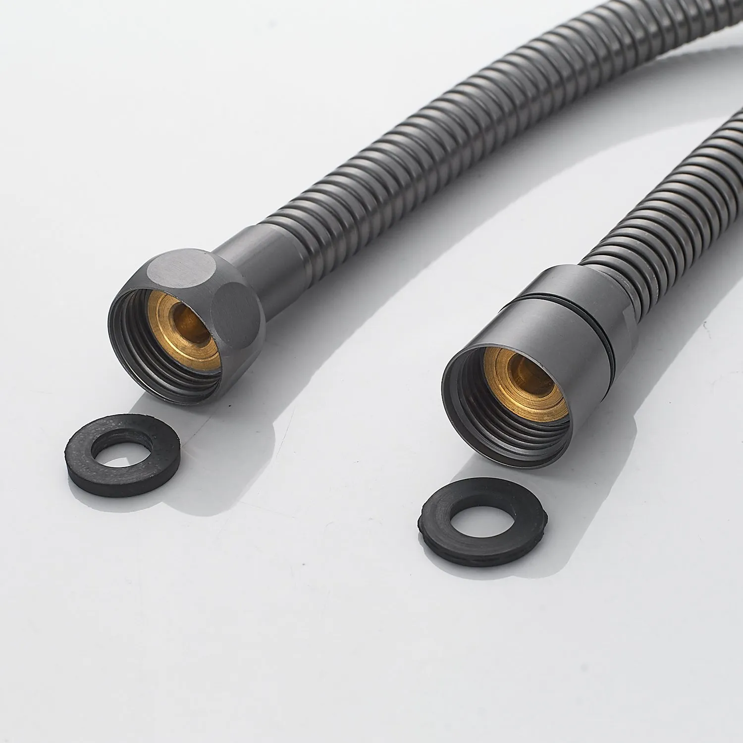 Смеситель для ванны Raffine F2296T, оружейная сталь