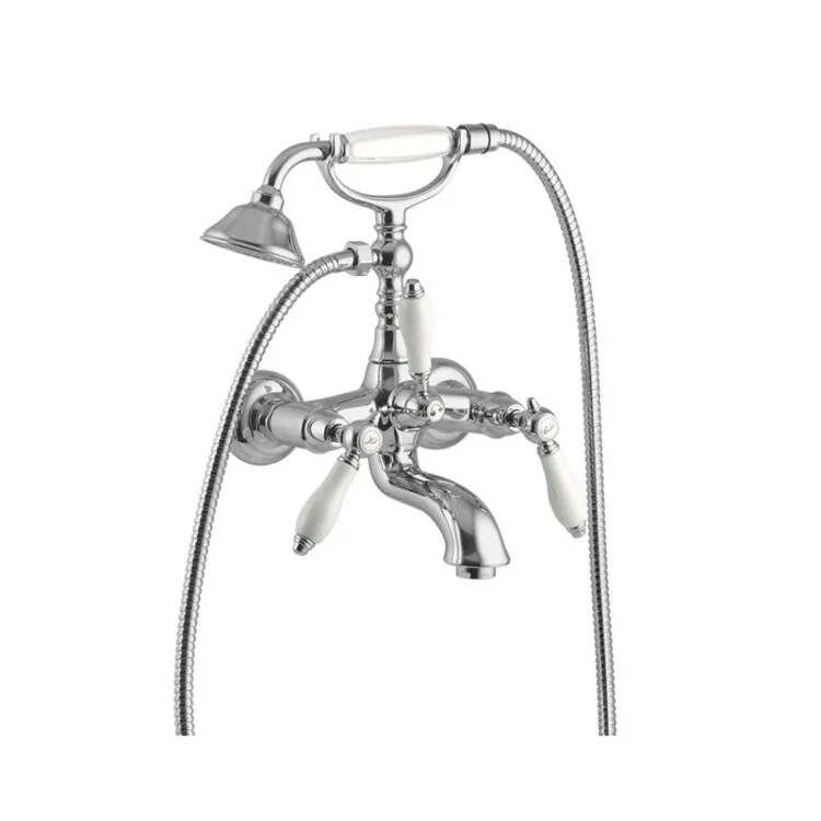 Смеситель для ванны и душа Fima Carlo Frattini Herend, хром (F5404CR)