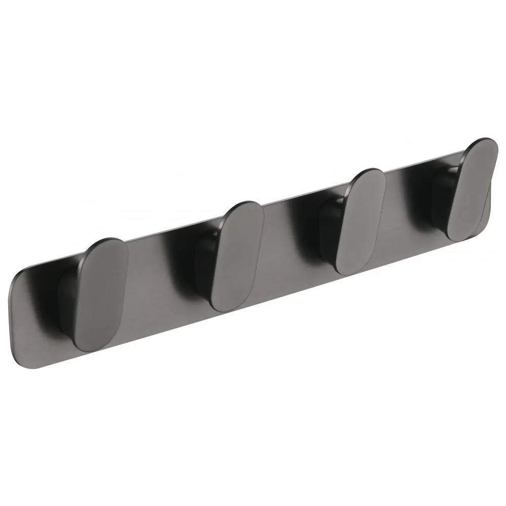 Планка с 4 крючками Grocenberg AC0054BG, графит