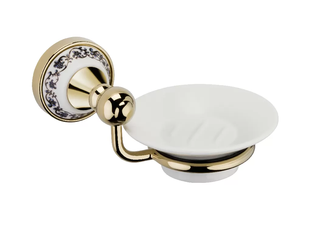 Мыльница FIXSEN Bogema Gold керамика (FX-78508G)