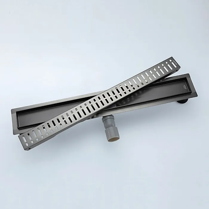 Душевой лоток GAPPO G85007-39, оружейная сталь