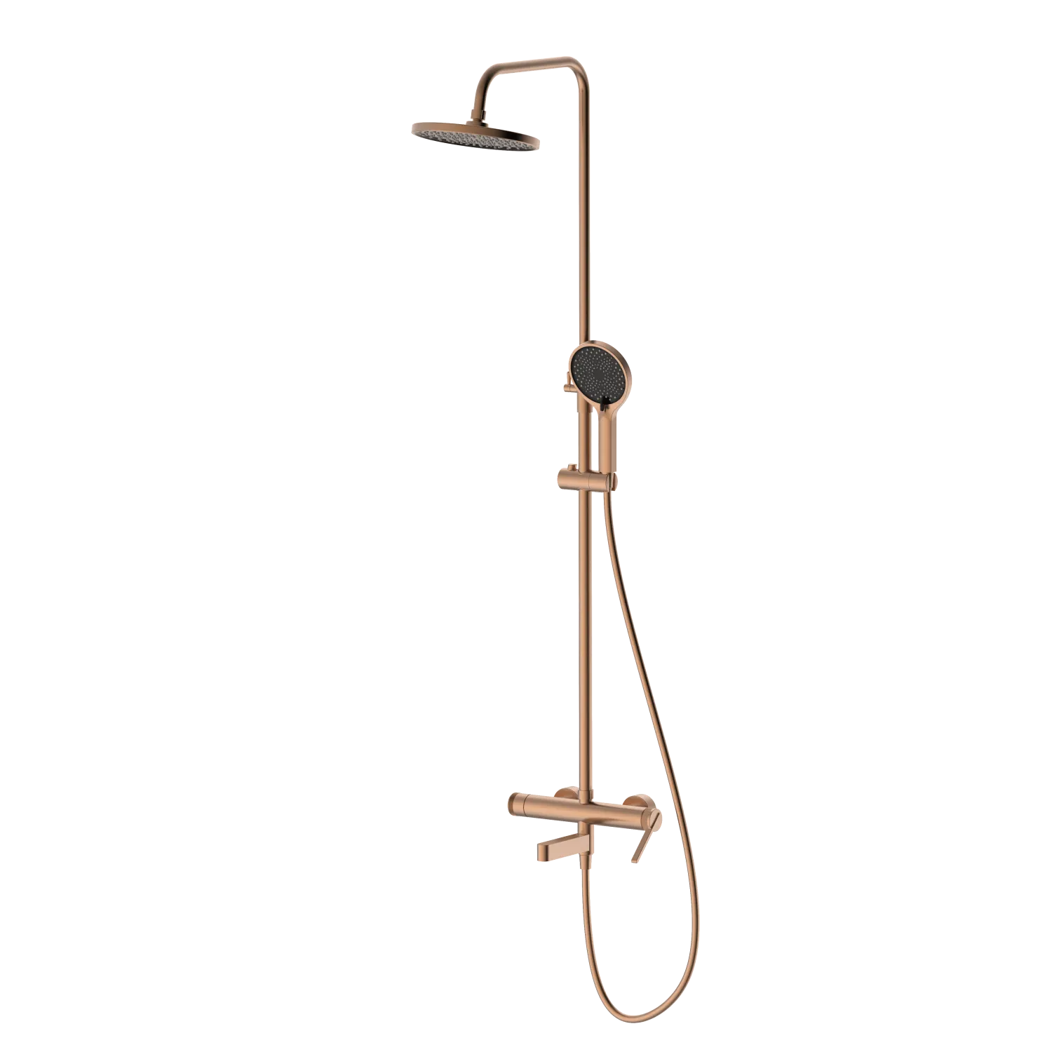 Душевая система со смесителем DQ Bonn браш.роз.золото (DA1703733)