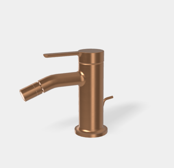 Смеситель для биде Fima Carlo Frattini Snap, брашированная янтарная бронза (F3112ZS)