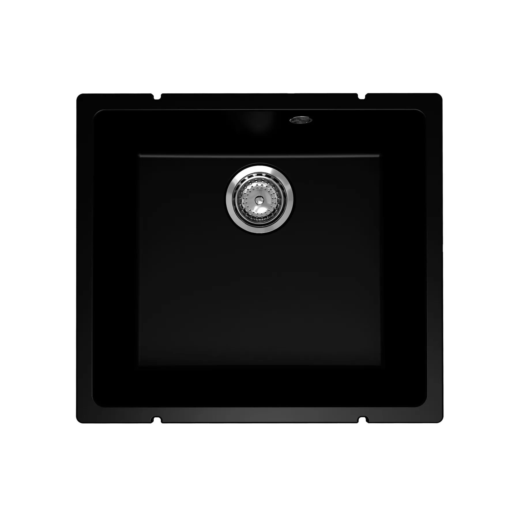 Кухонная мойка Ulgran Quartz Under 450-07, уголь