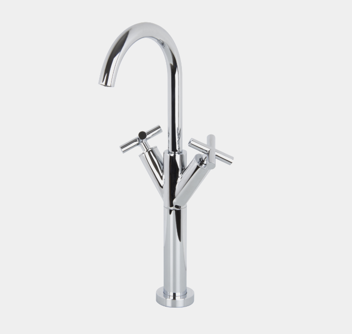 Смеситель для раковины Fima Carlo Frattini Maxima, хром черный брашированный (F5331WCS)