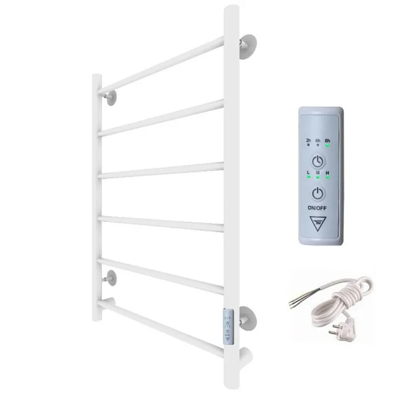 Полотенцесушитель электрический (лесенка) Тругор Аспект Пэк сп 1 80х40 см, белый
