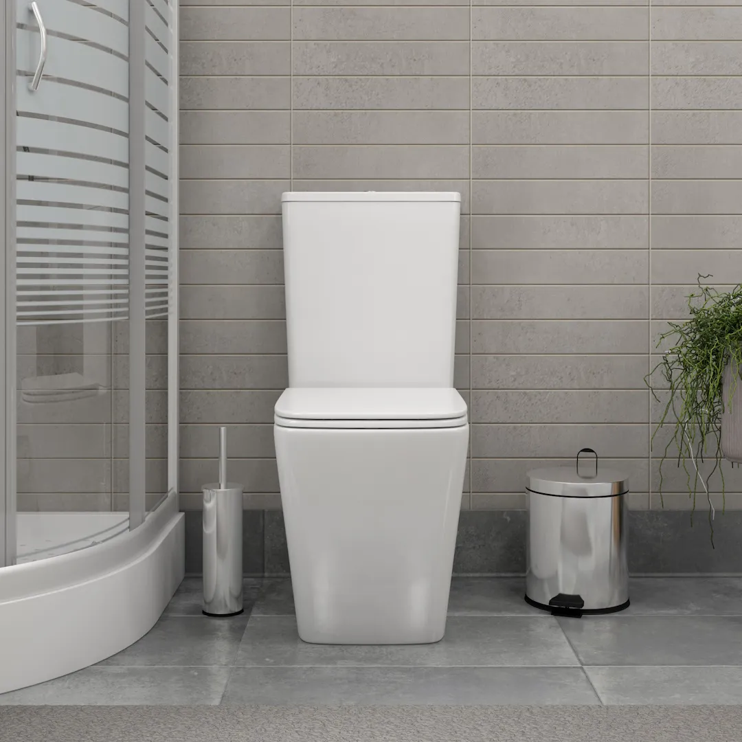 Унитаз напольный Maretti Umbria безободковый с микролифтом, UM10NBM42-844, белый