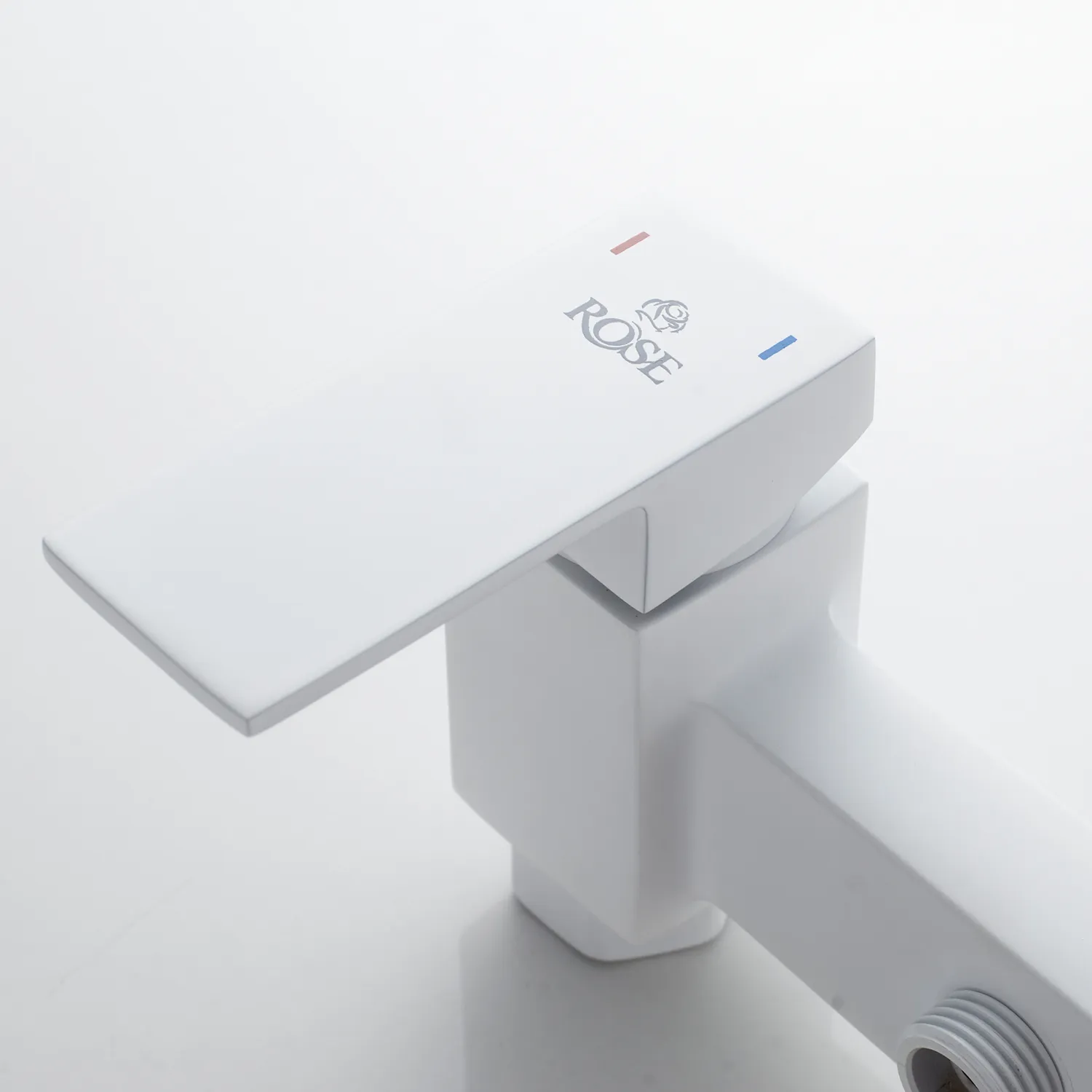 Гигиенический душ со смесителем Rose R2805C-1, белый