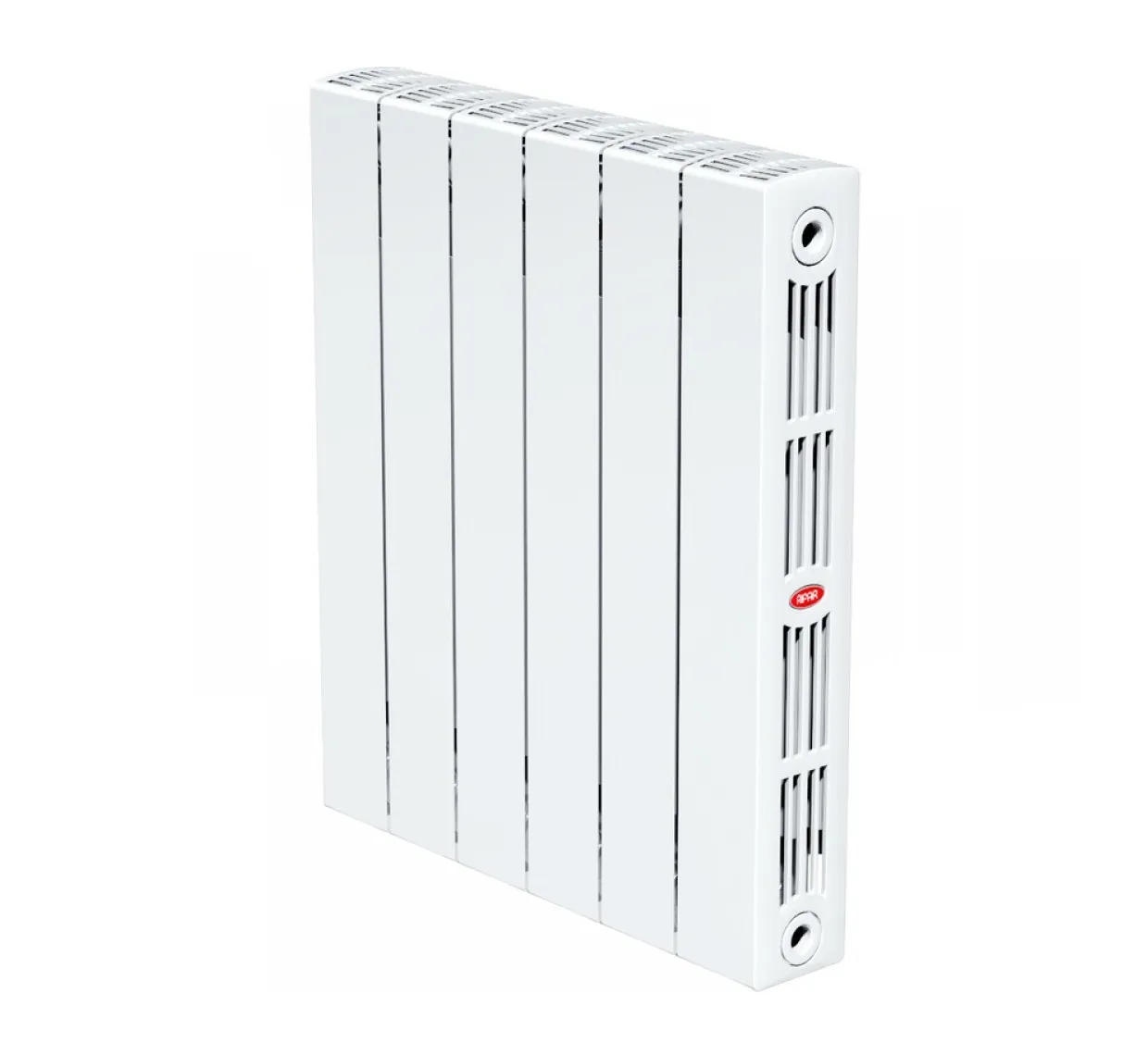 Биметаллический радиатор Rifar Supremo 350, 6 секций,  с боковым подключением