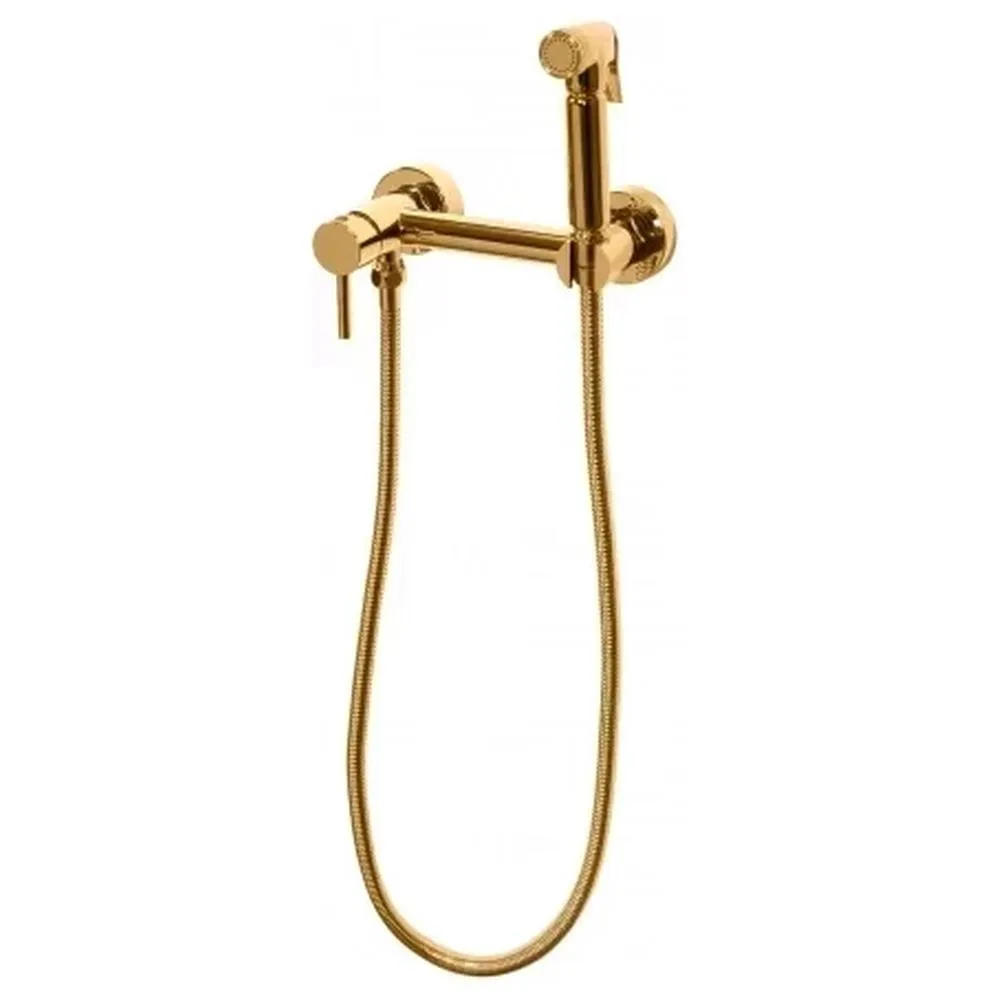 Гигиенический душ со смесителем Grocenberg GB103NGO, золото