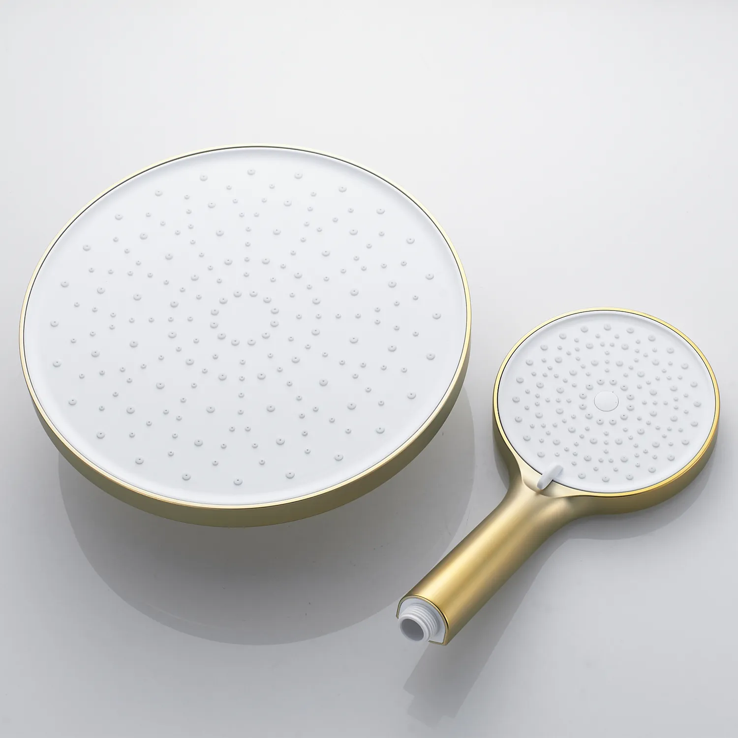 Душевая система Shevanik S4336G, золотой сатин