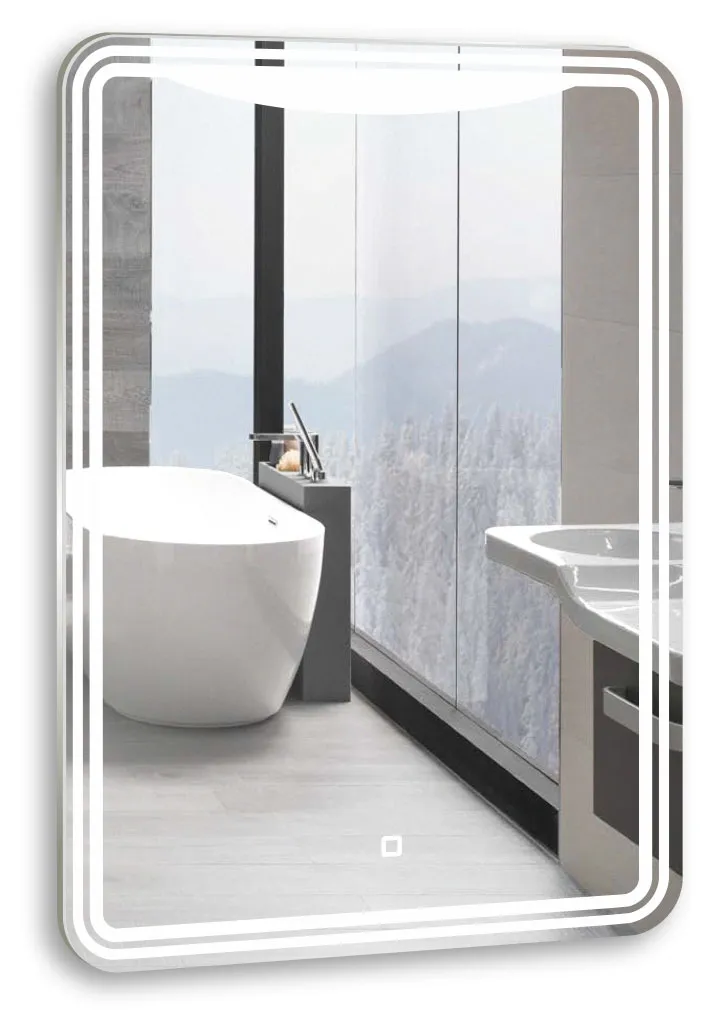 Зеркало SILVER MIRRORS 550*800 сенсорный выключатель Мали (LED-00002534)