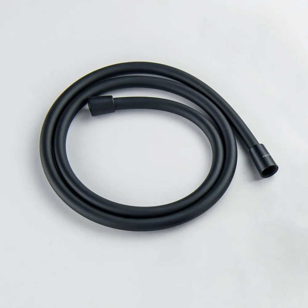 AQ2106MB шланг для душа 150 см ПВХ, матовый черный