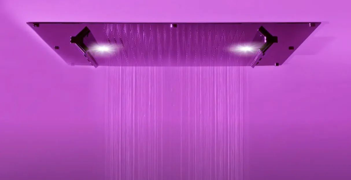 Многофункциональная душевая сиситема Carimali Mydream 700х500, чёрный матовый (23070XN/S-NEOP)