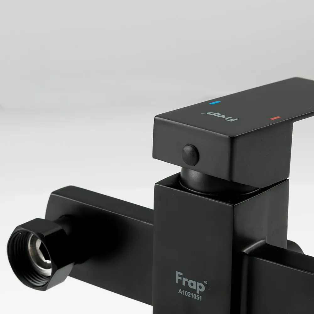 Смеситель для ванны FRAP F32802-6, черный