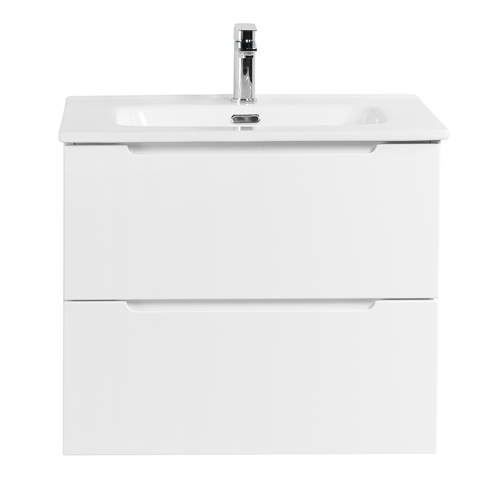 База под раковину подвесная BelBagno Etna 600х500х455 мм, Bianco Lucido (ETNA-600-2C-SO-BL-P)