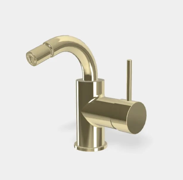 Смеситель для биде Fima Carlo Frattini Spillo Up, шампань (F3042HL)