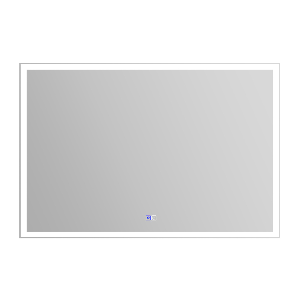 Зеркало с встроенным светильником, микрофоном и динамиками BelBagno 1200 х 30 х 800 (SPC-GRT-1200-800-LED-TCH-PHONE)