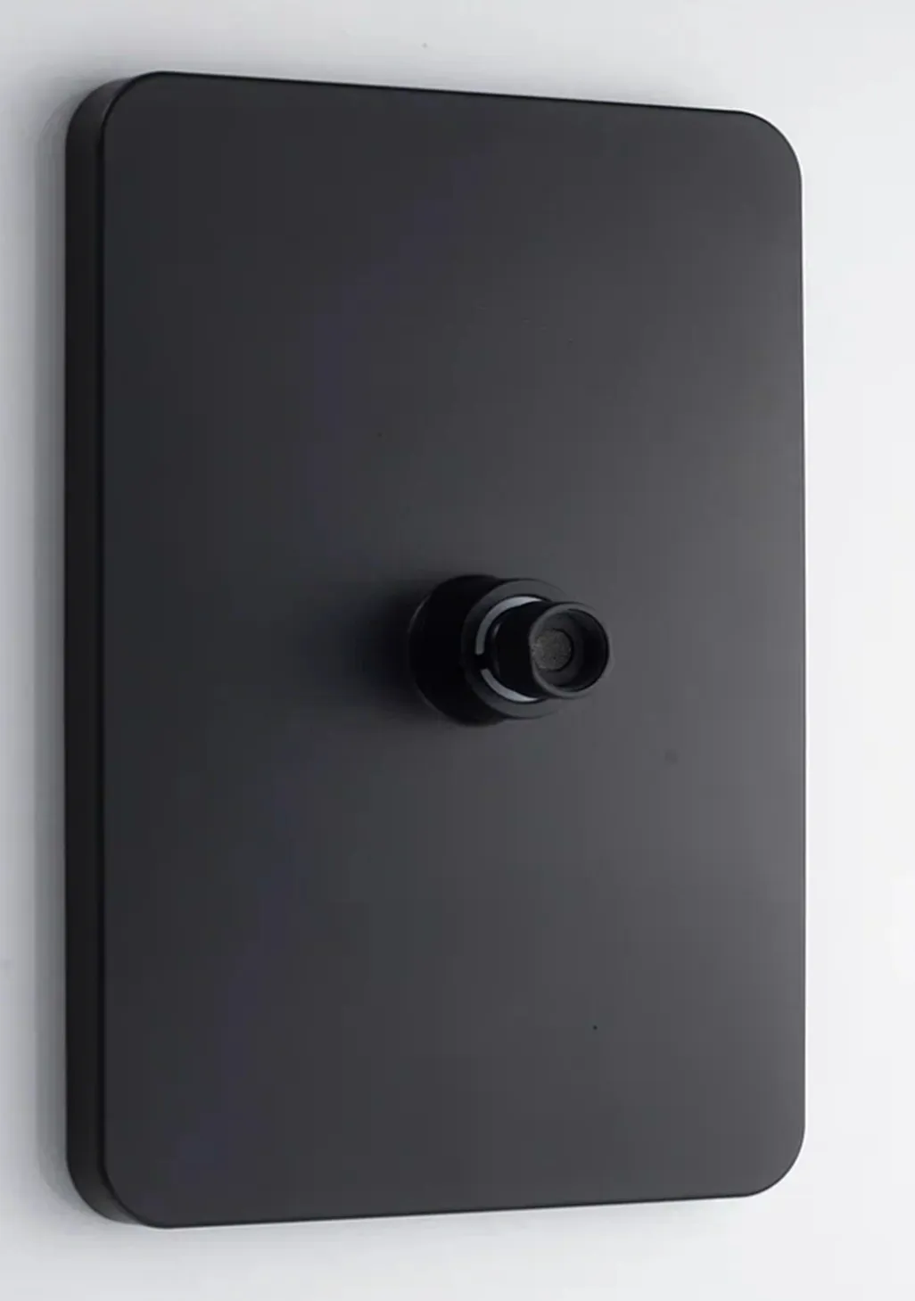 Верхний душ KNOTLOR LA-12/BL, черный
