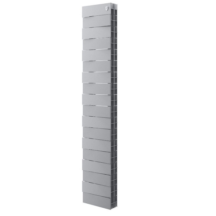 Радиатор Royal Thermo Piano Forte Tower 300 Silver Satin вертикальный, 18 секций