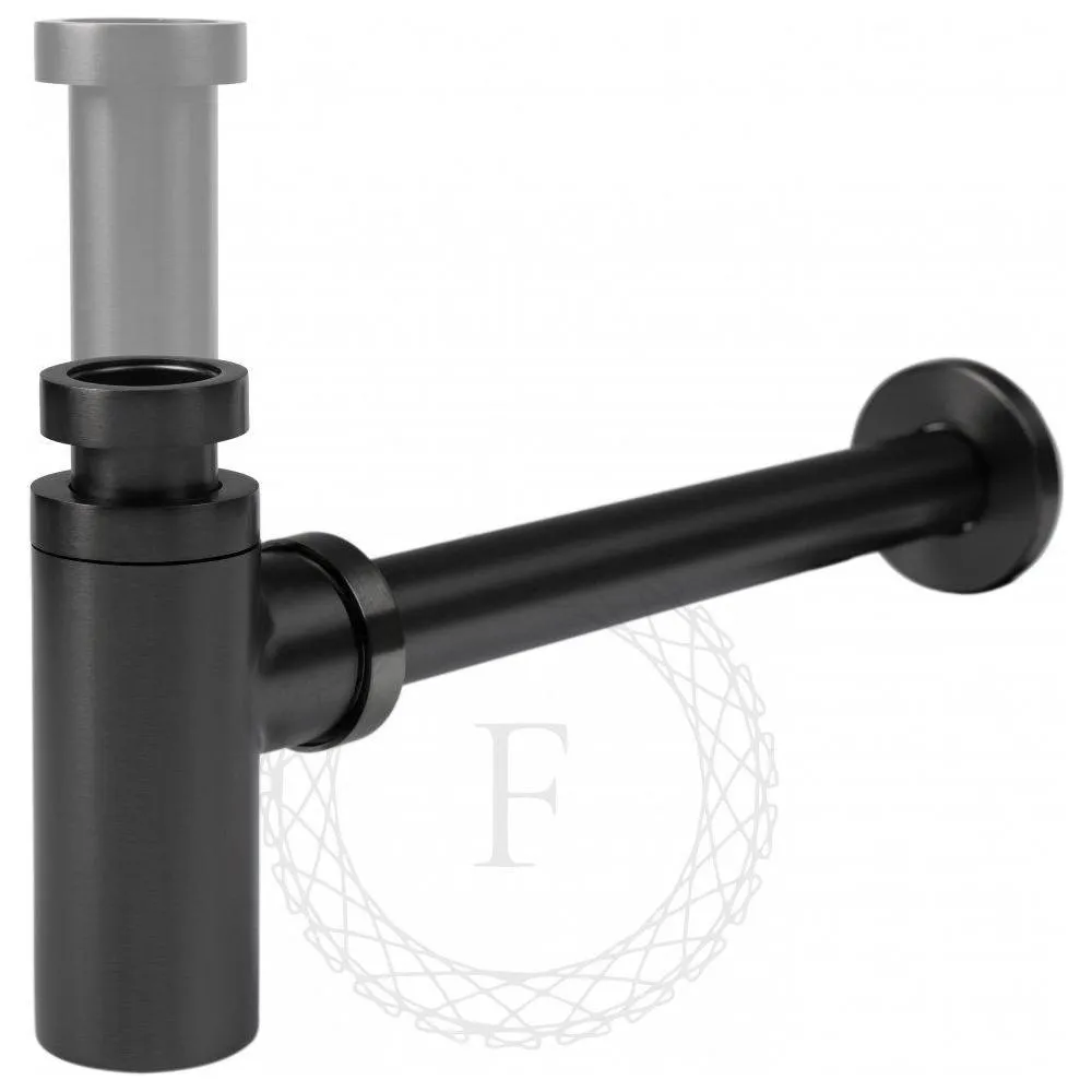 Сифон для раковины FILARETE FL70BG, графит