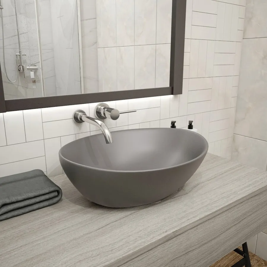 Раковина чаша Maretti EN13NS87-985, серая