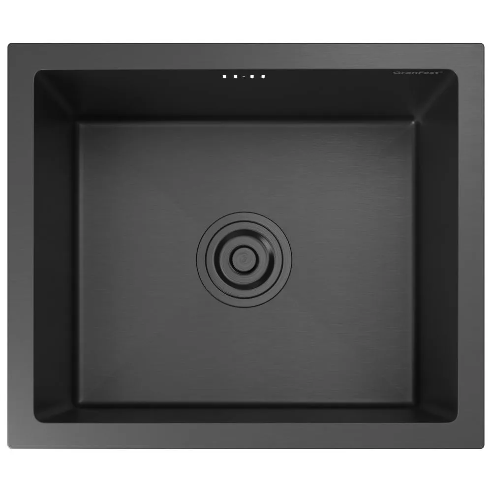 Кухонная мойка GranFest 4538, графит