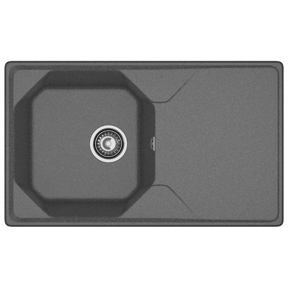 Кухонная мойка GranFest UNIQUE 840L, графит