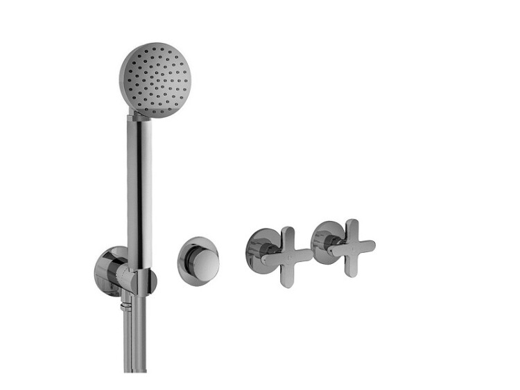 Смеситель для ванны и душа Fantini Icona Classic, хром (53 02 R017B)