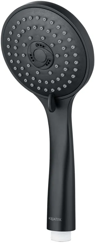 Ручной душ AQUATEK AQ2003MB 3jet, матовый черный