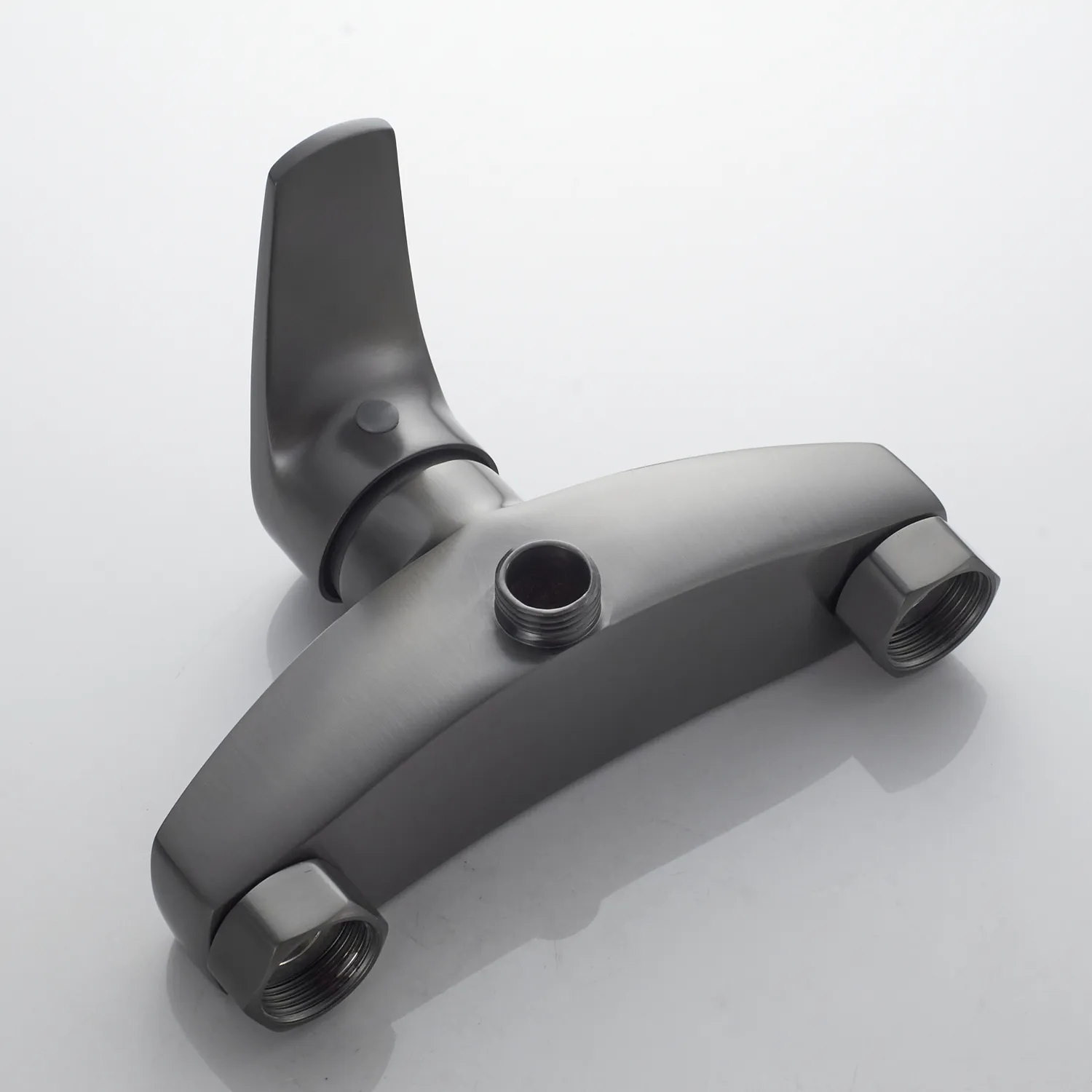 Смеситель для душа Shevanik S5016T, оружейная сталь