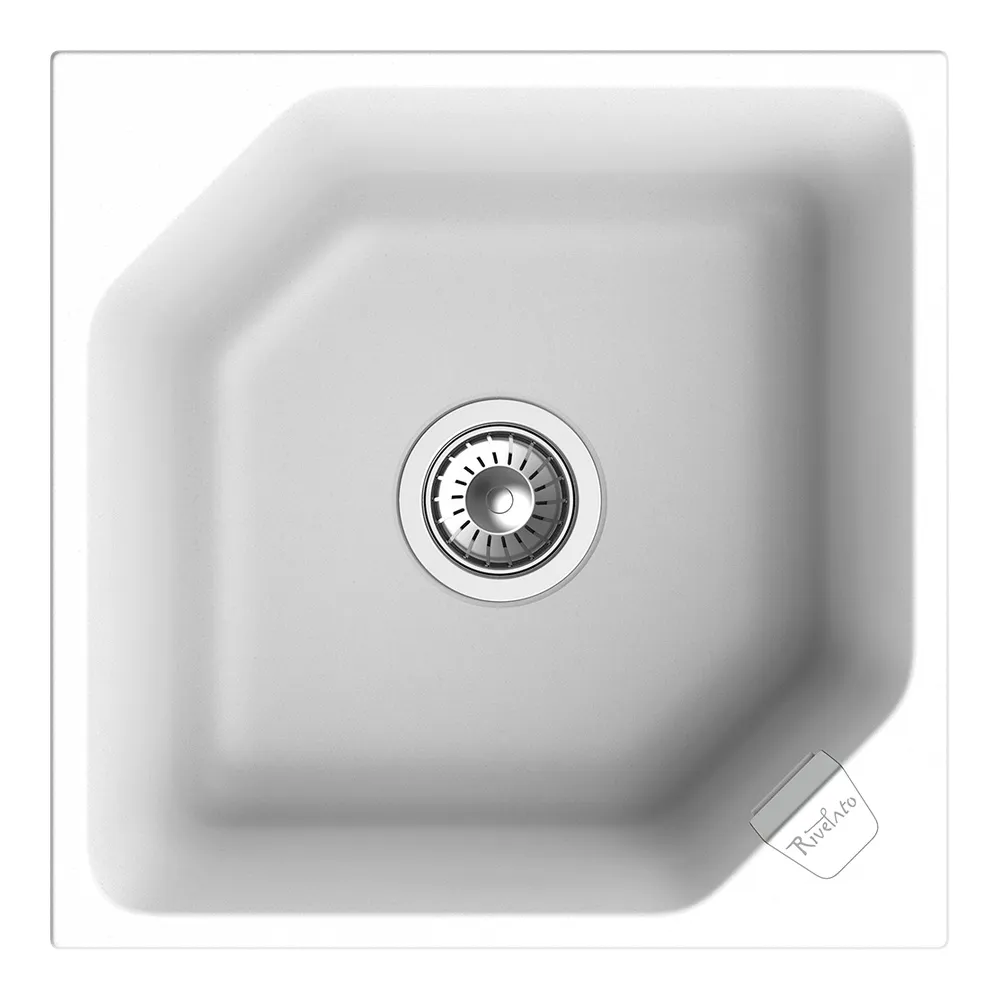 Кухонная мойка Rivelato LOCUS LS-50, иней