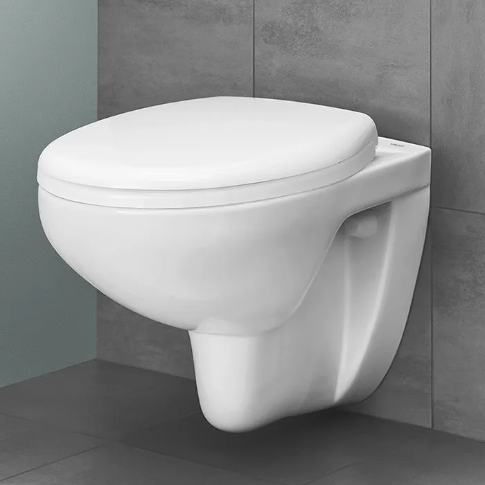 39427000 Bau Ceramic Унитаз подвесной безободковый, (без сиденья), альпин-белый