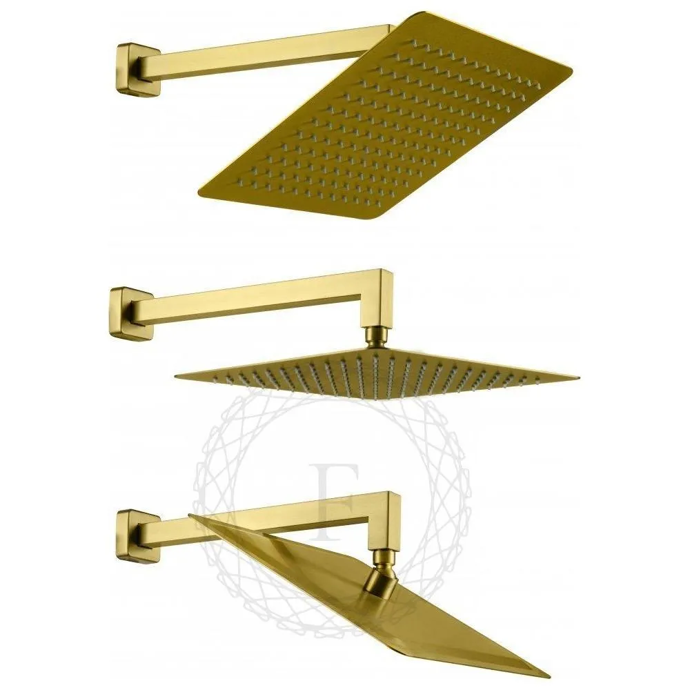 Душевая система встраиваемая FILARETE Fing FL1040MG, матовое золото