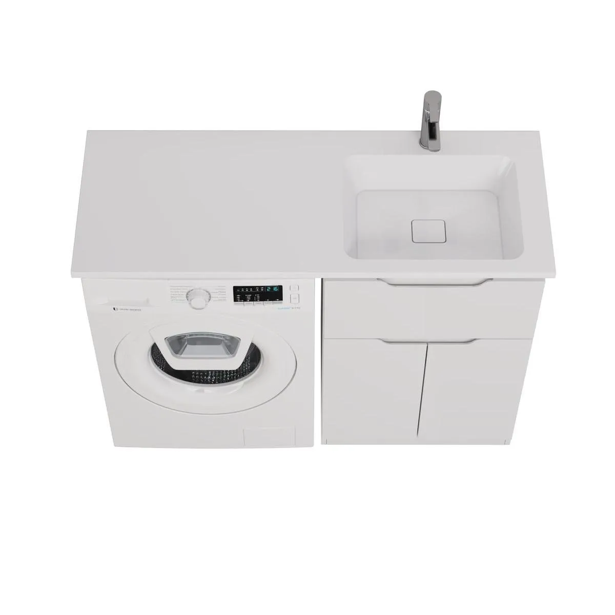 Тумба под раковину напольная Dreja Vega 60 см, белый