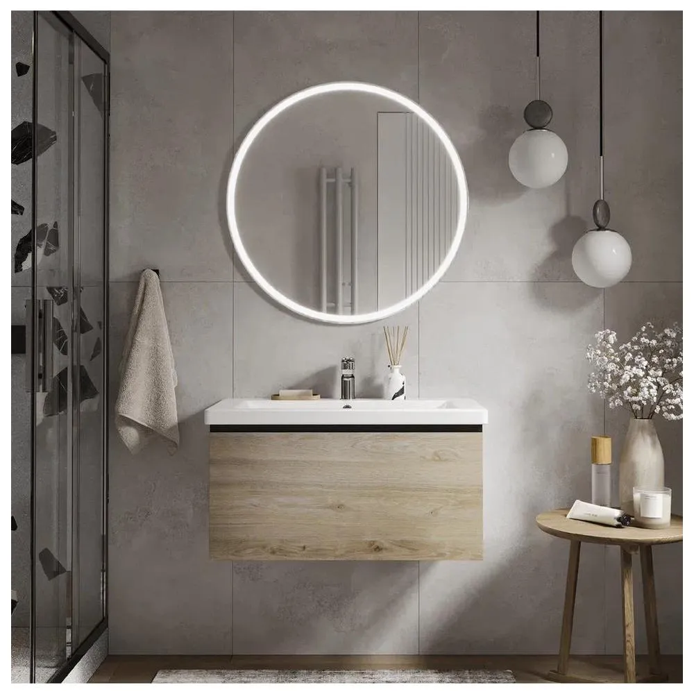 Тумба с раковиной напольная VIGO Cross 405-com, 80 см