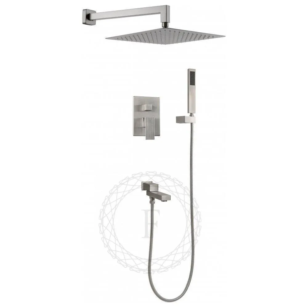 Душевая система встраиваемая FILARETE Fing FL1040NK, никель