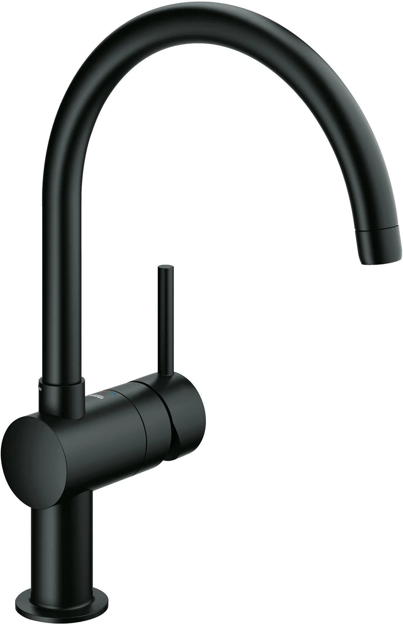 Смеситель для кухни GROHE Minta стандартный, черный (арт. 32917KS0)