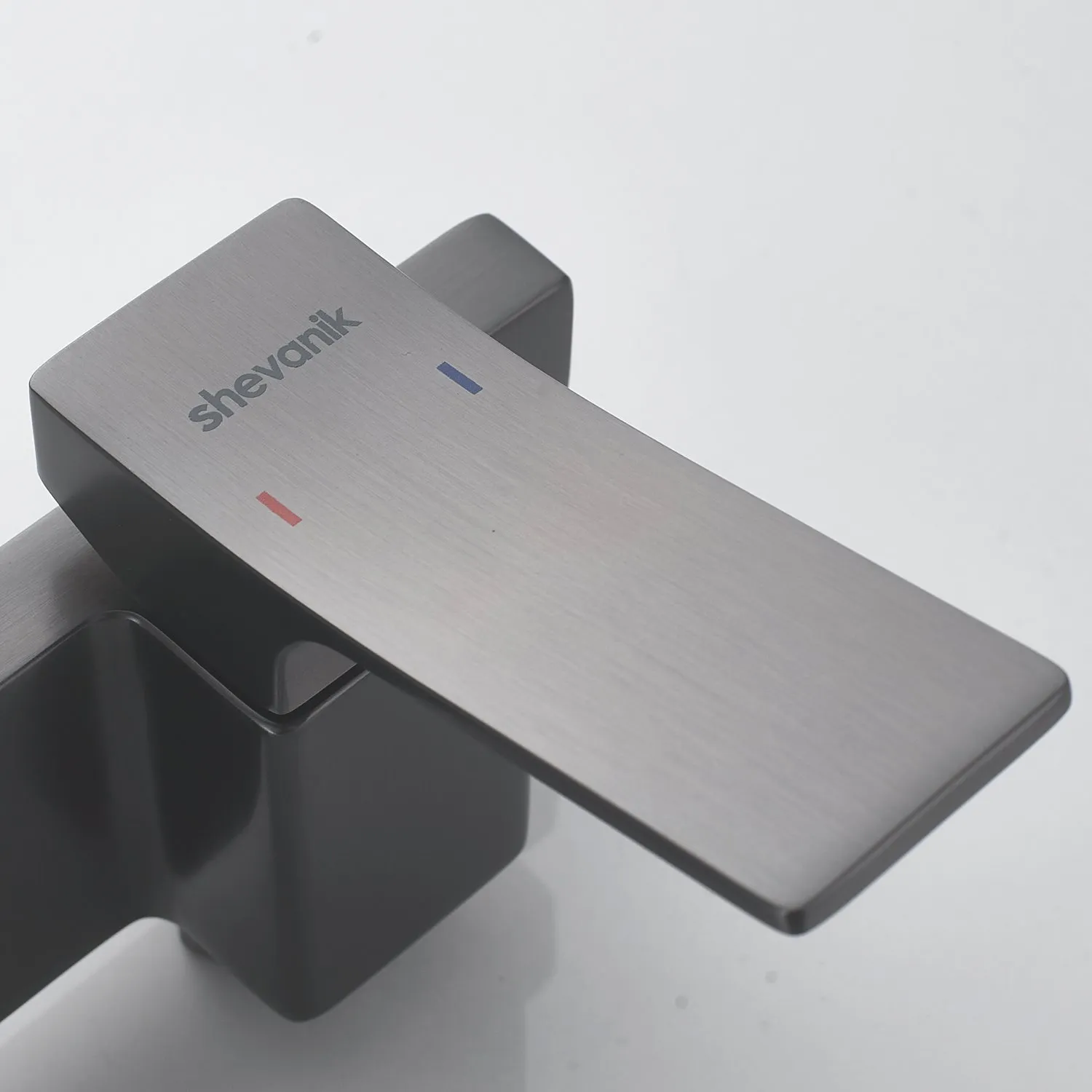 Гигиенический душ со смесителем Shevanik S6105T-1, оружейная сталь