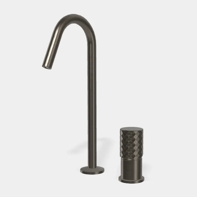 Смеситель для раковины Fima Carlo Frattini Spillo Tech, X Collection, брашированный черный хром (F3271TNCXCS)