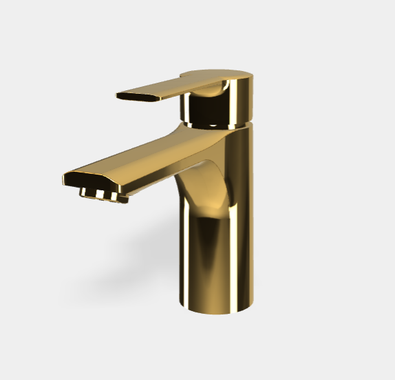 Смеситель для раковины Fima Carlo Frattini Mast, золото (F3131OR)