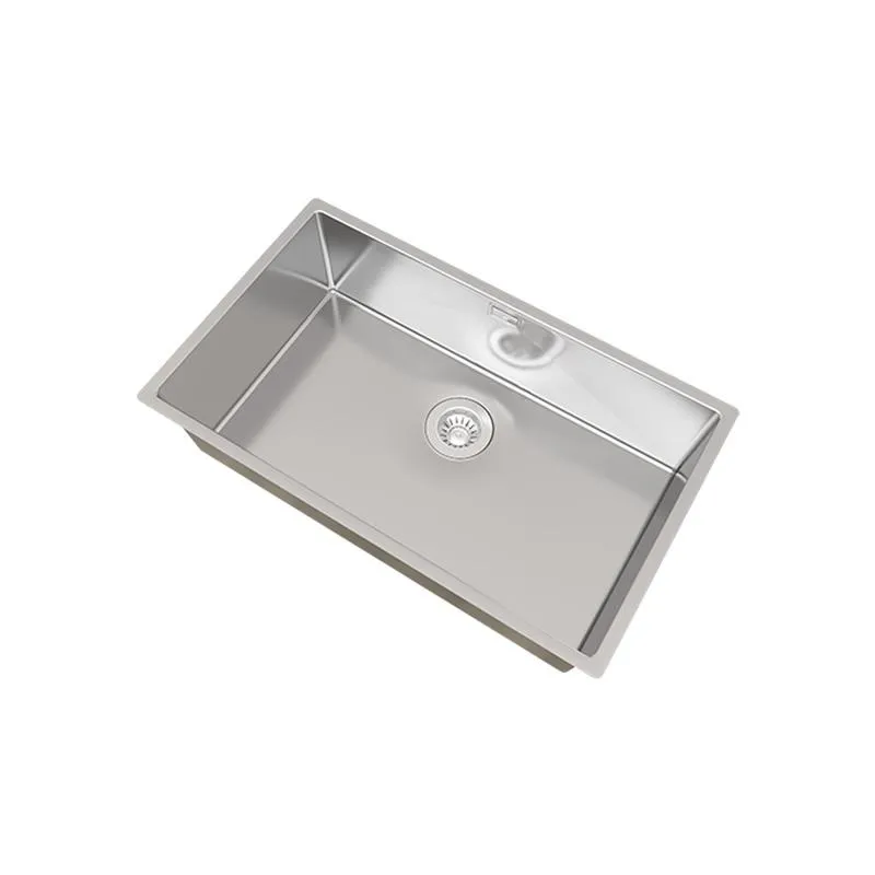 Кухонная мойка Florentina ОПТИМА-HM OHM.700.400.В.10.S.10, нержавеющая сталь