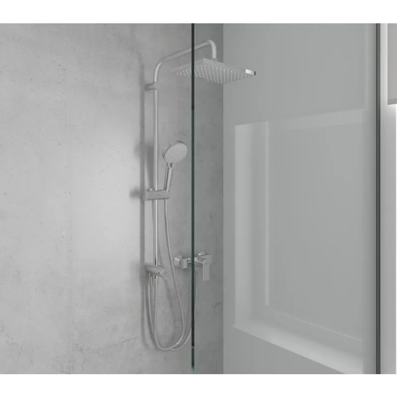 Душевая система HANSGROHE Vernis Shape Showerpipe 230 1jet Reno Хром (26282000)