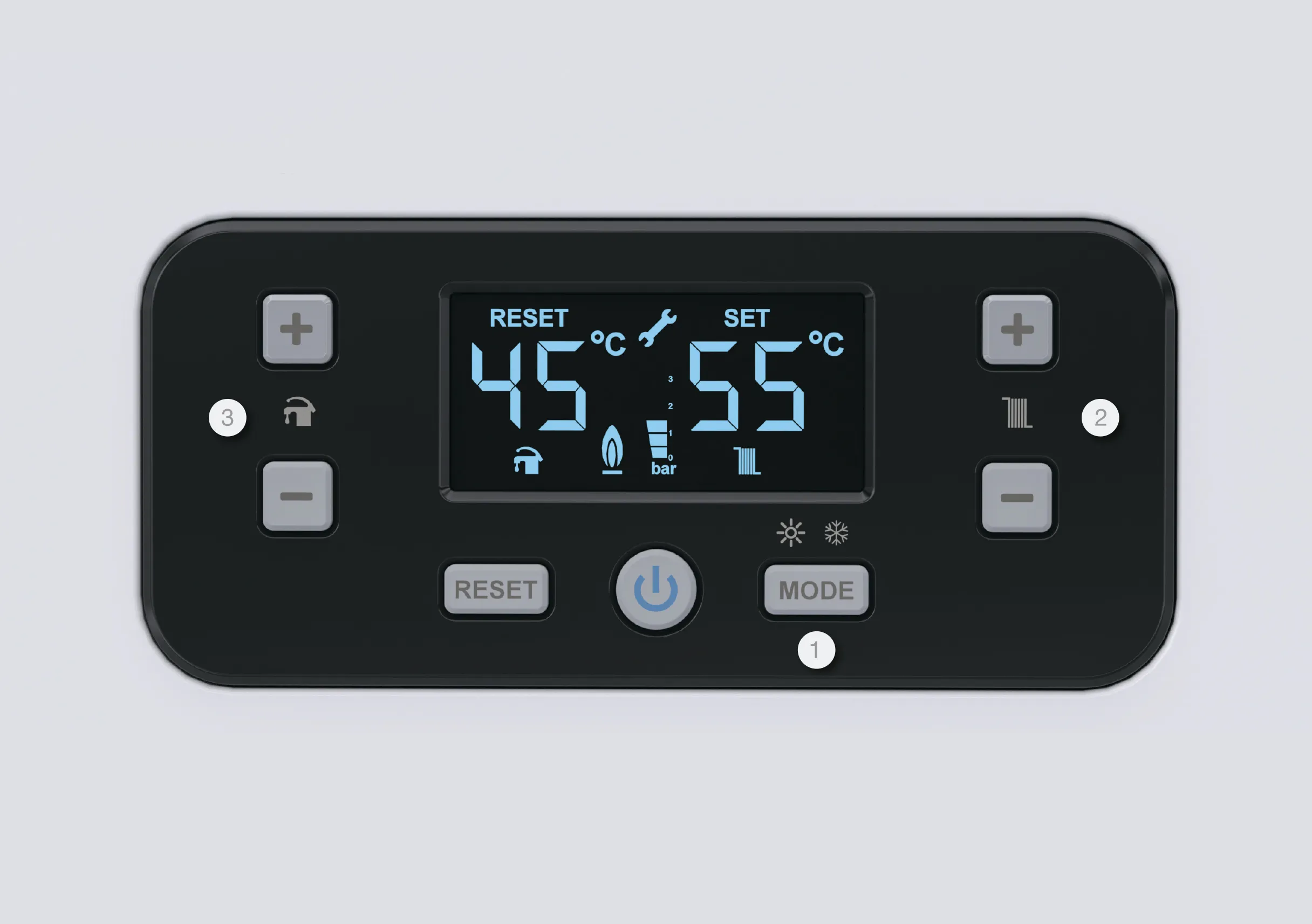 Котёл газовый настенный E.C.A. Gerda 11 HM NG New (двухконтурный, закрытая камера) (2000000006802)