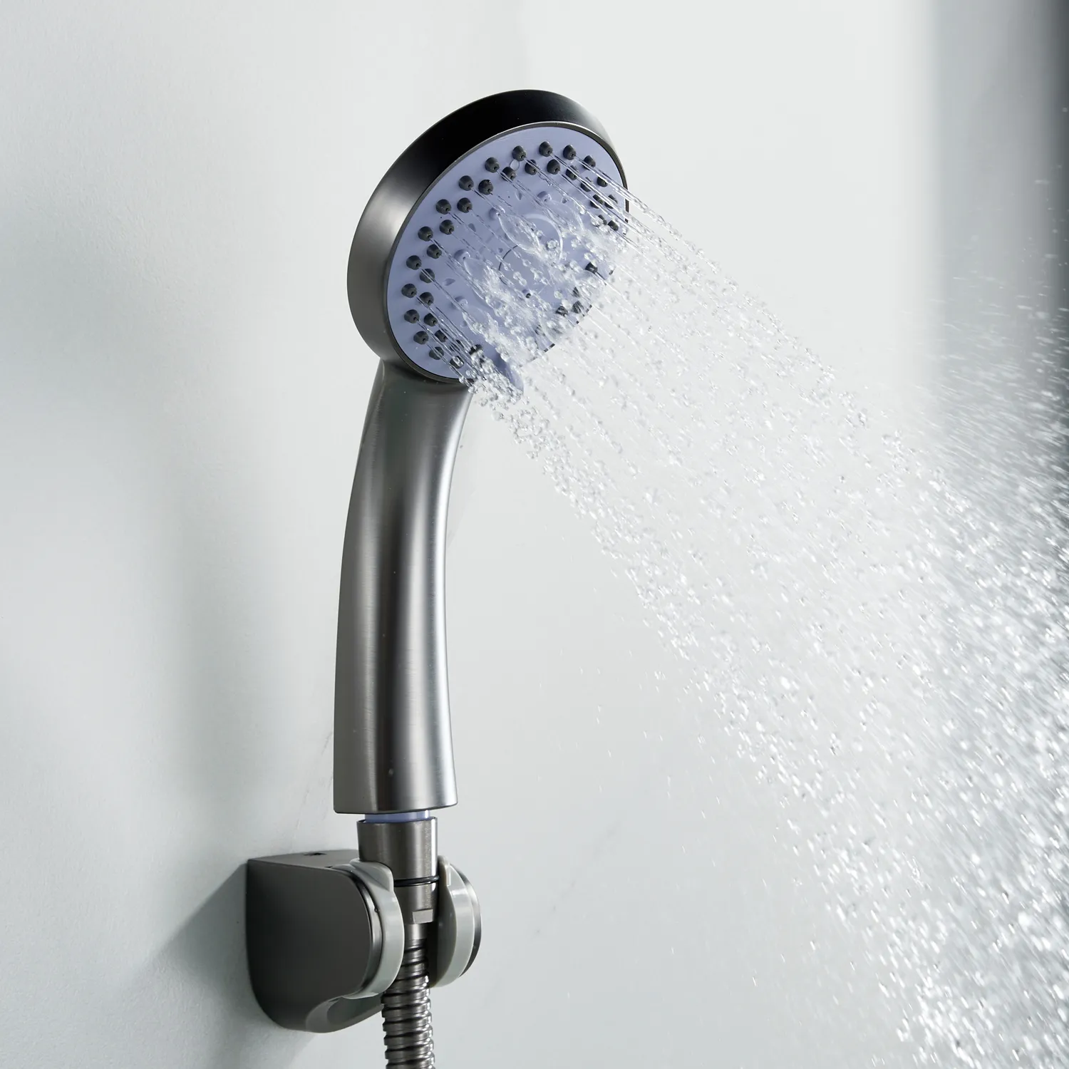 Смеситель для ванны Shevanik S5022T, оружейная сталь