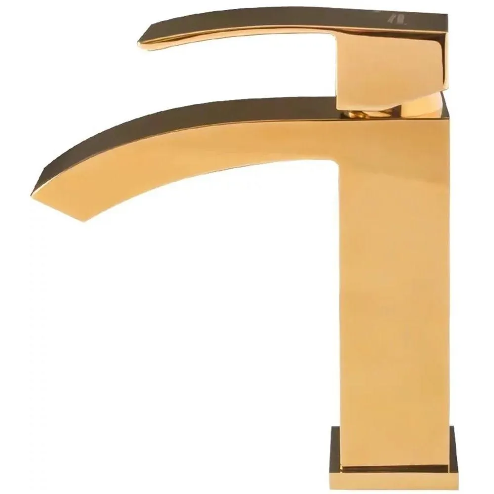 Смеситель для раковины Grocenberg GB2007GO, золото