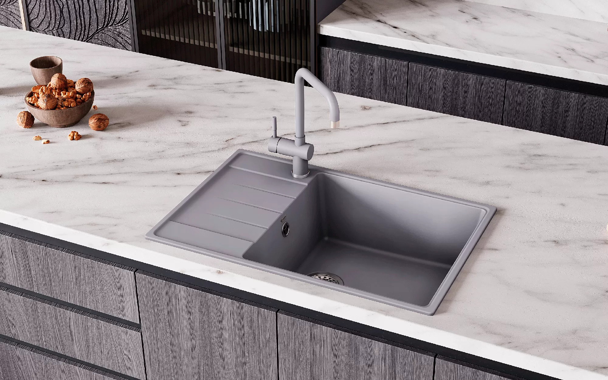 Мойка ULGRAN Quartz десерт (Prima 760-03)