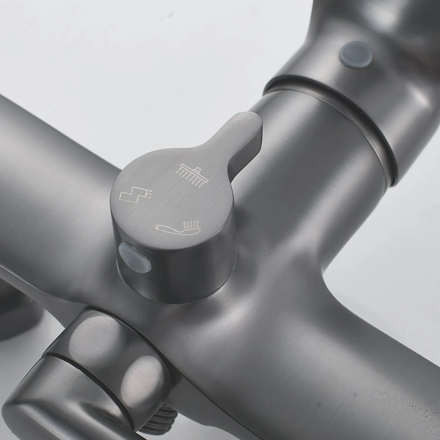 Душевая система Raffine F3685T, оружейная сталь